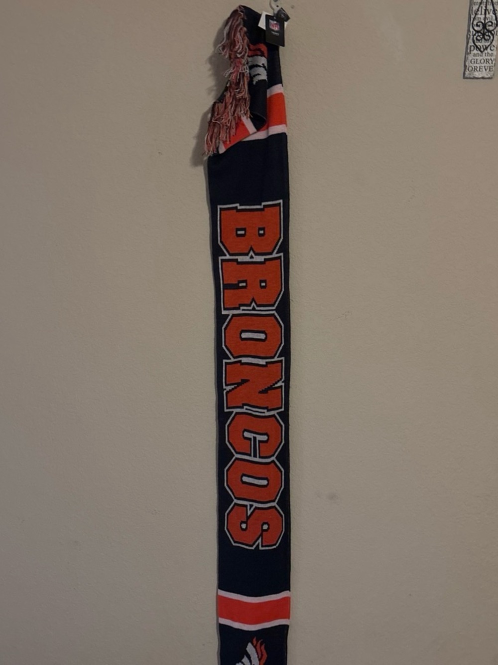Denver Broncos  Navy and Orange Scarf